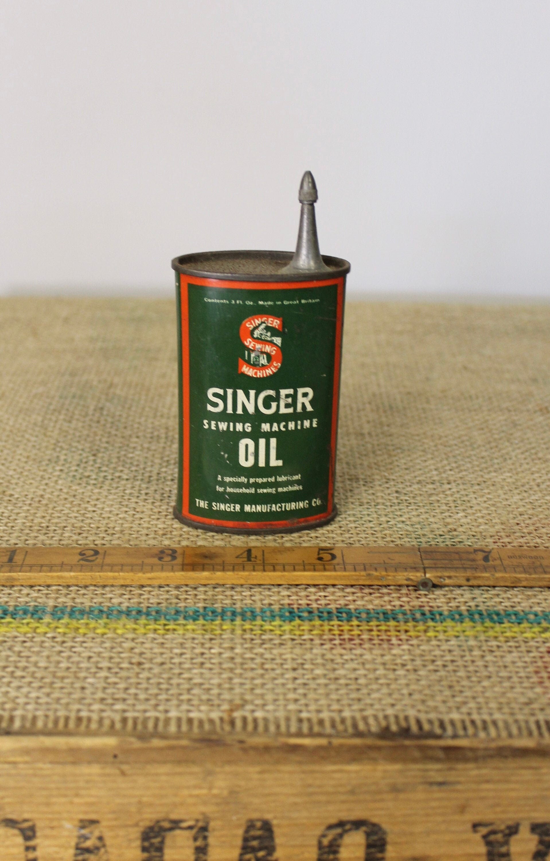Singer Sewing Machine Oil