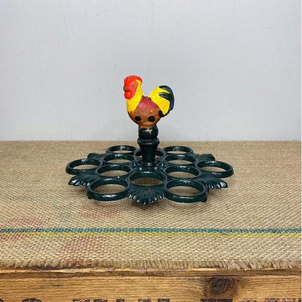 Cast Iron Egg Holder Etsy UK