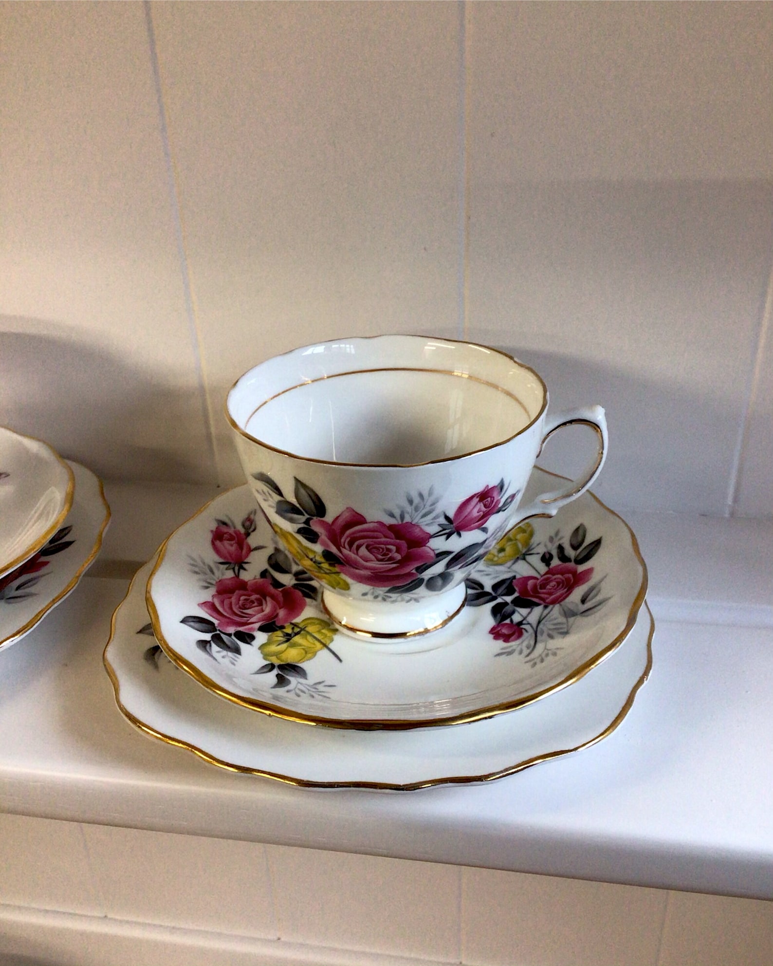 Vintage Royal Vale Bone China Tea Set Etsy
