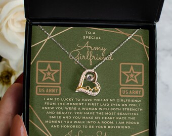 Army Girlfriend Necklace - Etsy