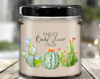 Cactus Bridal Shower Favors For Guests, Party Favors For Succulent Bridal Shower Thank-you