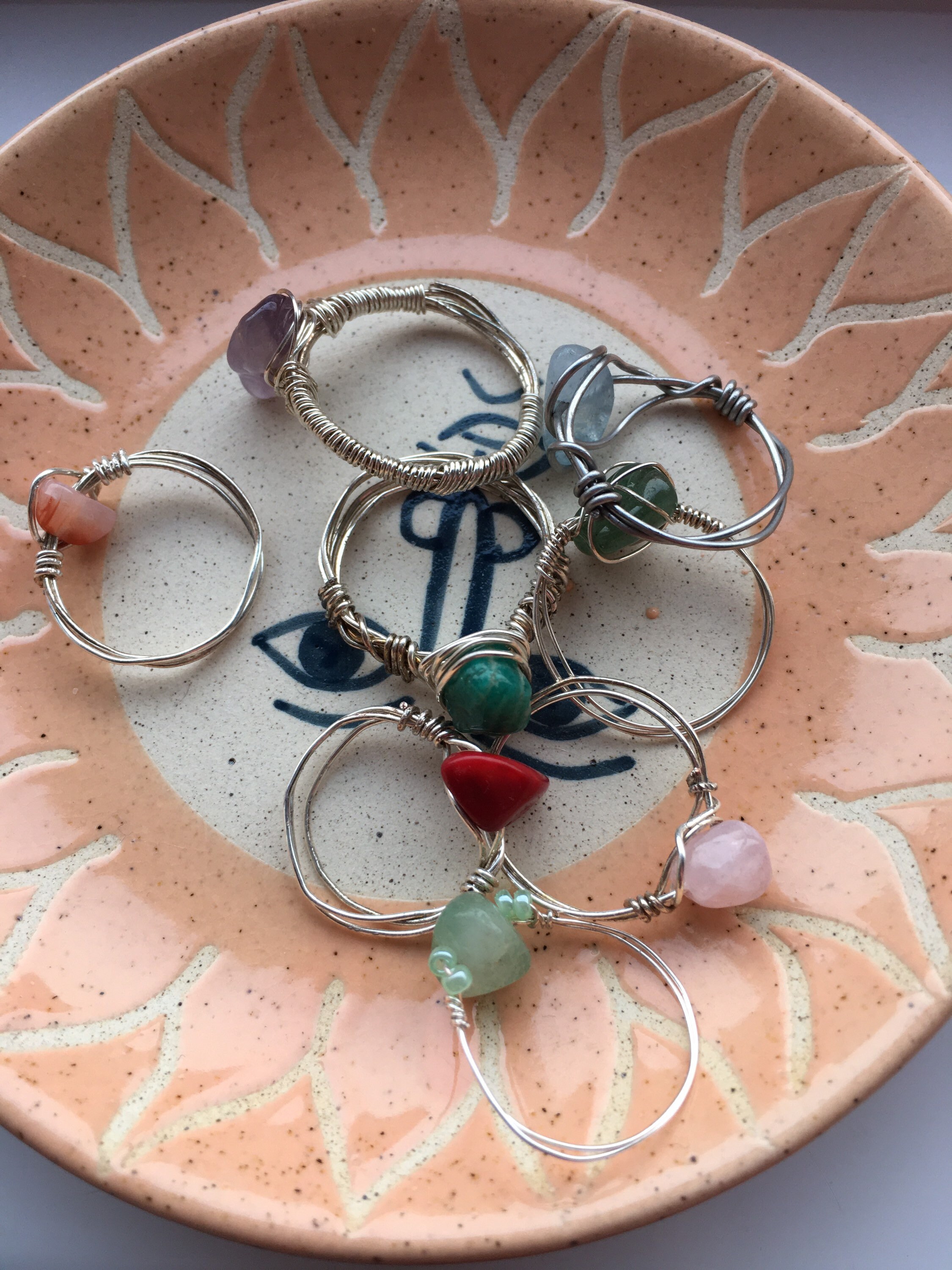 crystal rings for protection