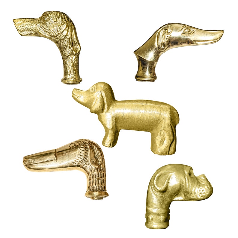 Dog Handles/heads for Walking Stick Cane Gifts for Him, Her Christmas