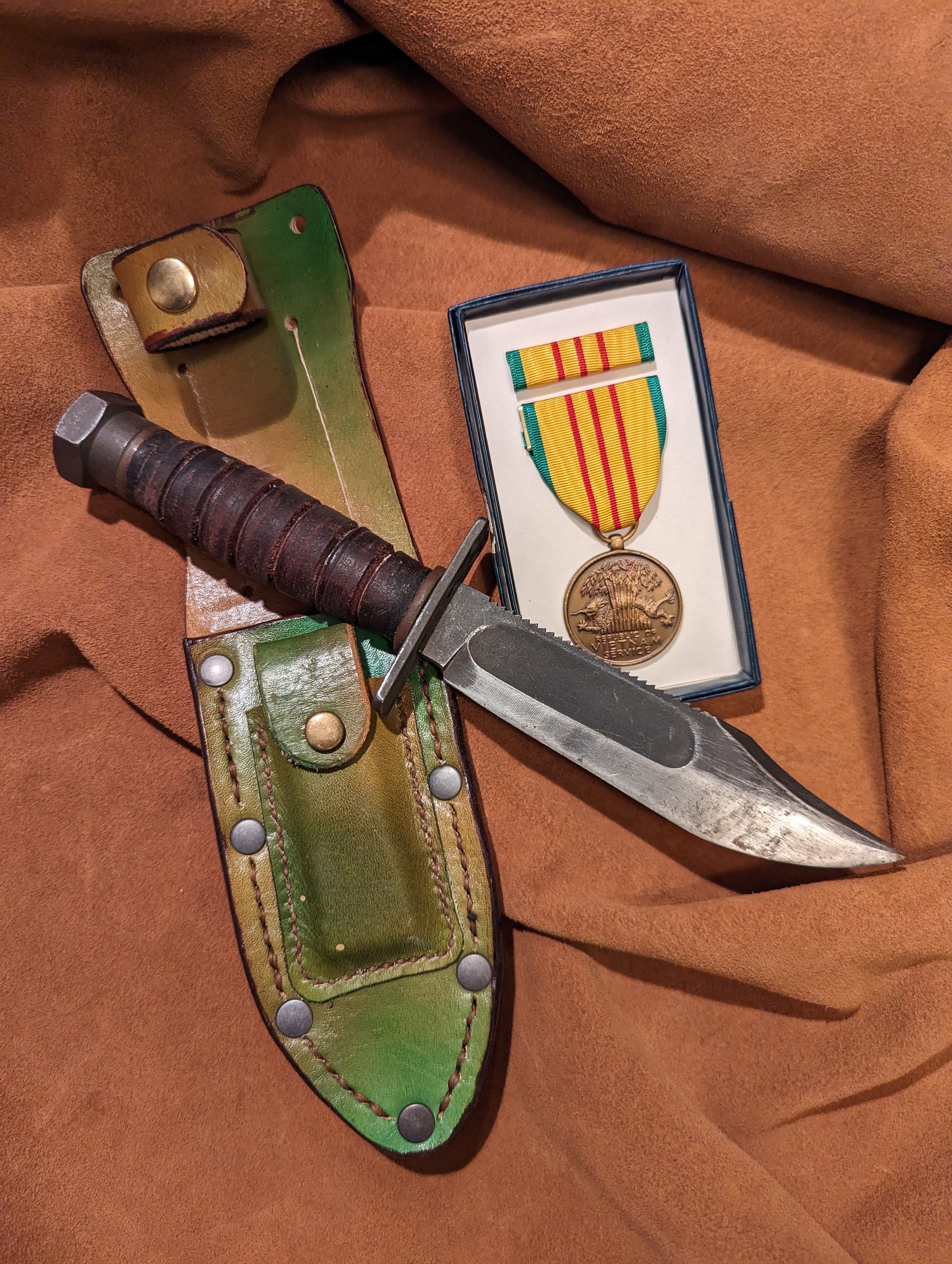 This Vintage 1967 Pilot Survival Knife and Vietnam Service Etsy