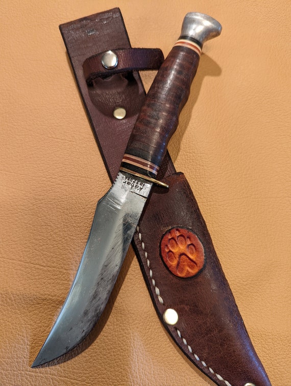 This Kabar Hunting Knife is Mid Century US Made Vintage Etsy