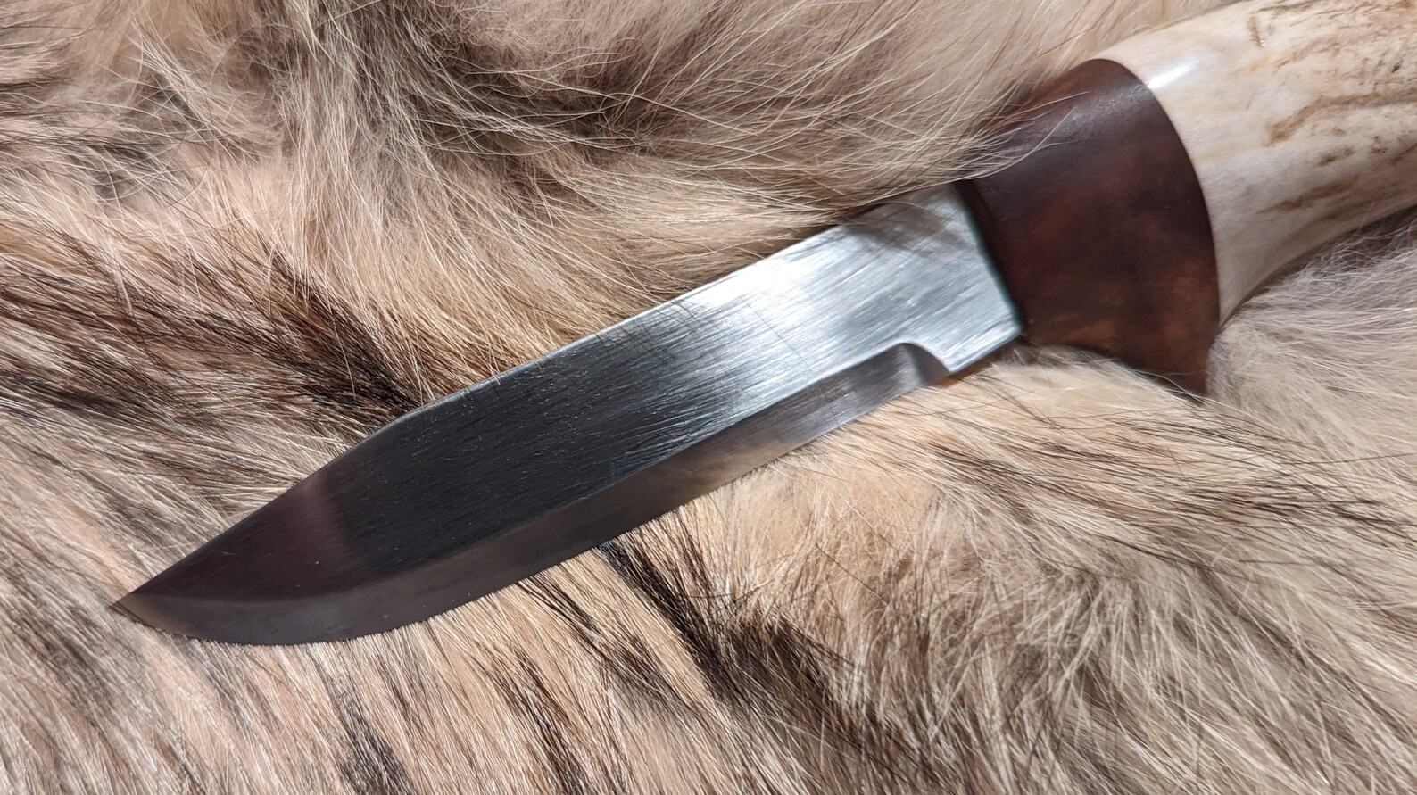 This mora Hunting Knife and Leather Sheath Are Etsy