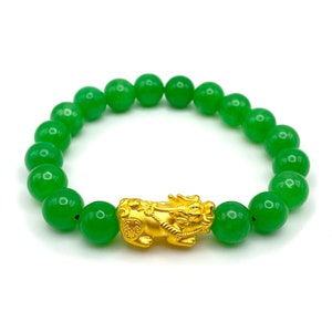 24K Solid Yellow Gold Men Dragon Bracelet 96.7 Grams – Royal