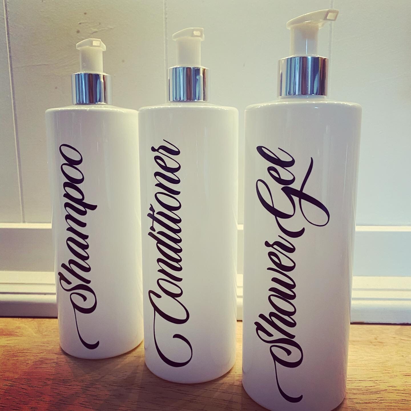 500ml Pump Bottles Shampoo Conditioner Body Wash Reusable Etsy