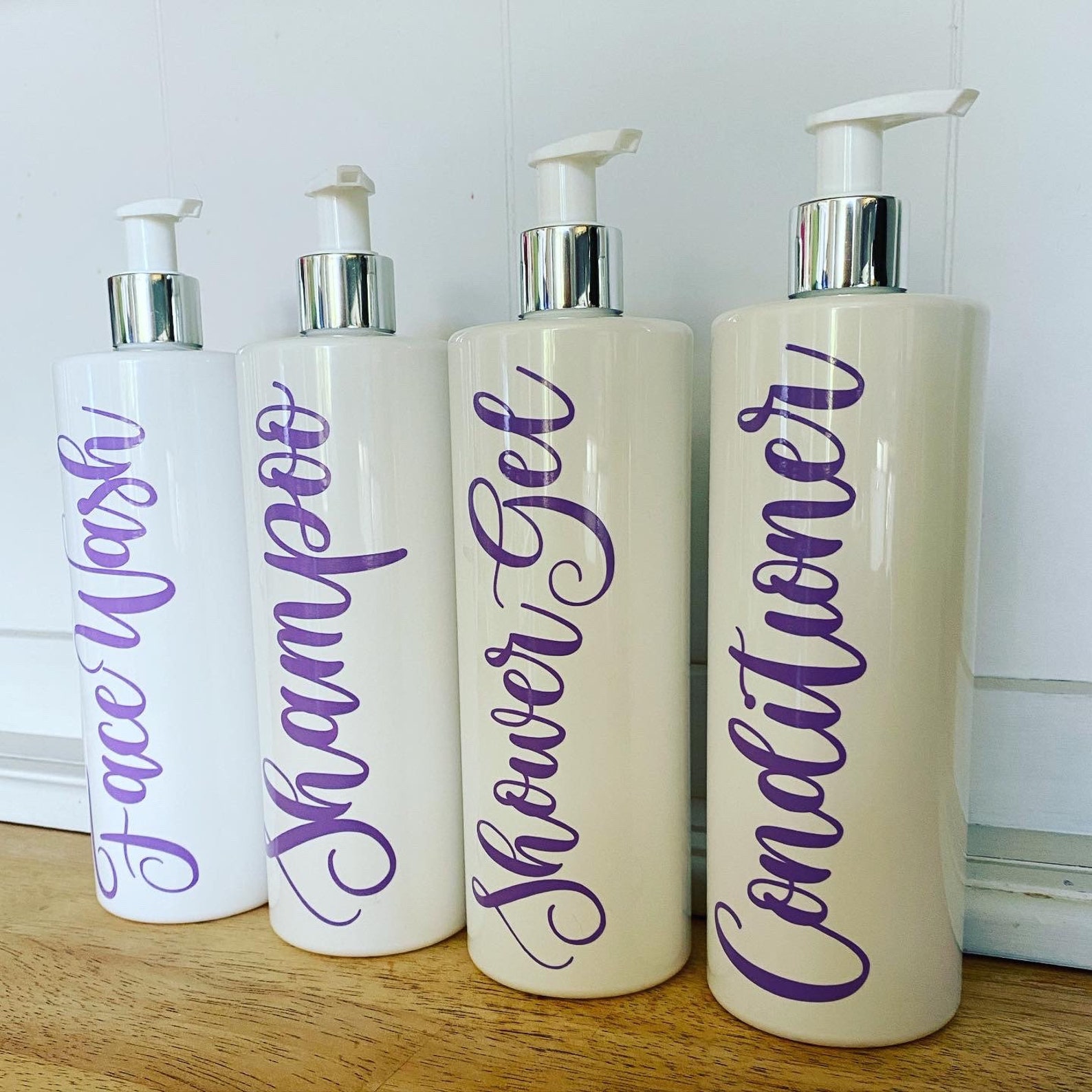 500ml Pump Bottles Shampoo Conditioner Body Wash Reusable Etsy