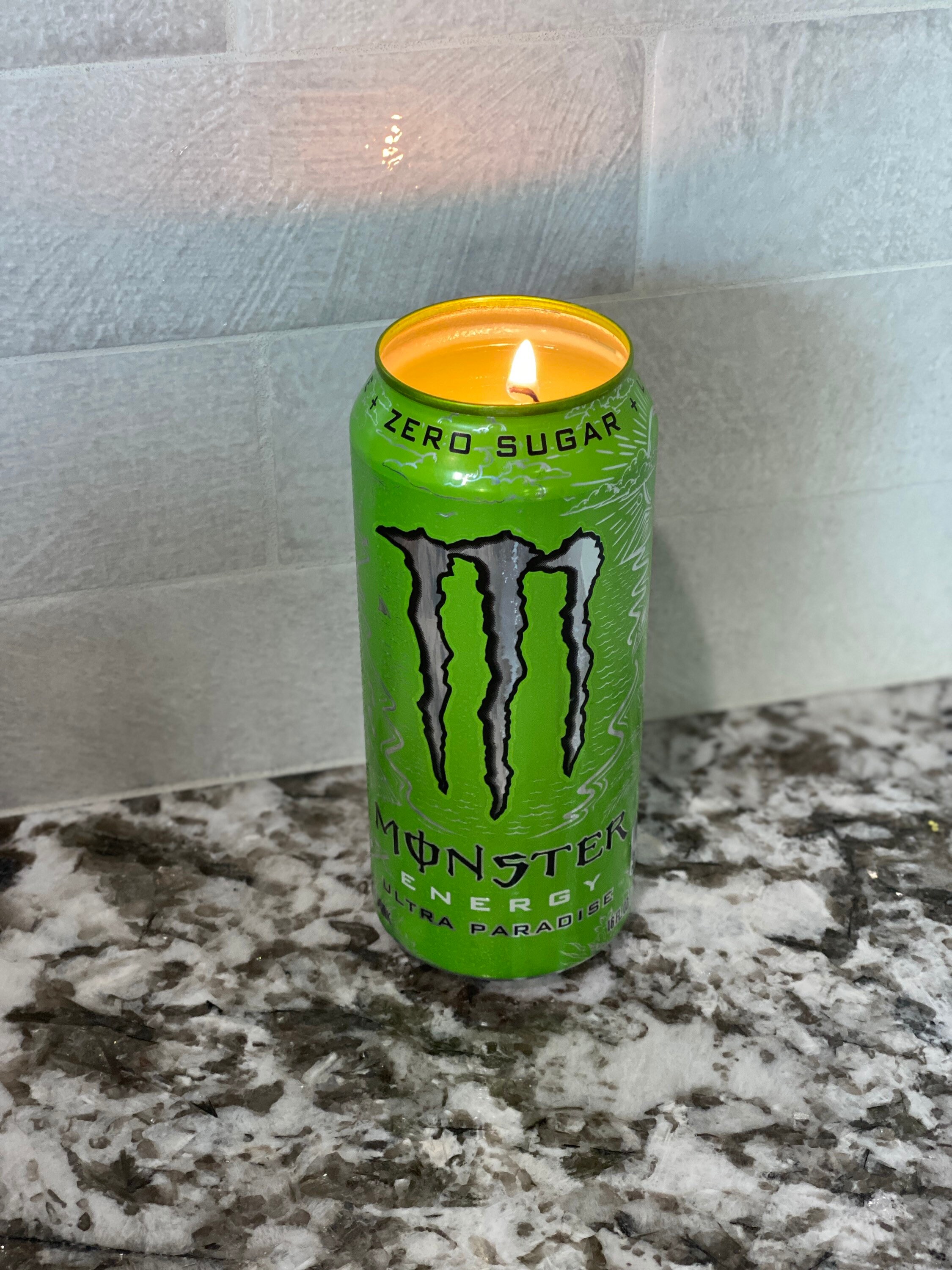 PREMADE Monster Energy Soy Candles Etsy