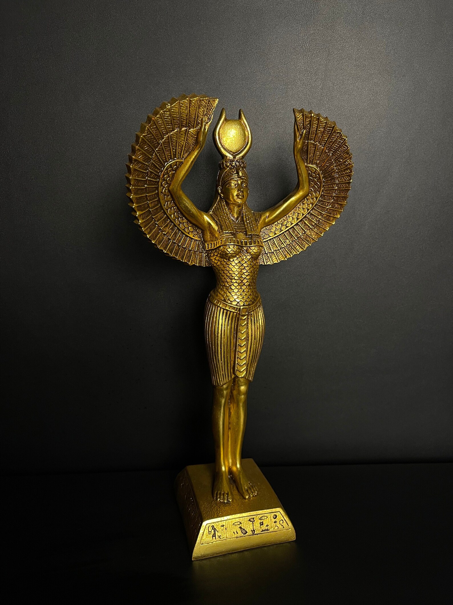 Replica Egyptian ISIS Goddess Statue Home Decor ISIS Etsy