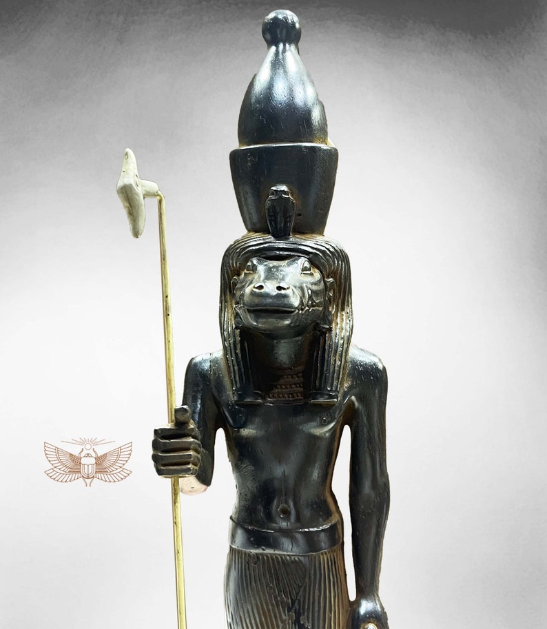 God Sobek Statue Sobek God of the Nile Statue in Ancient Etsy
