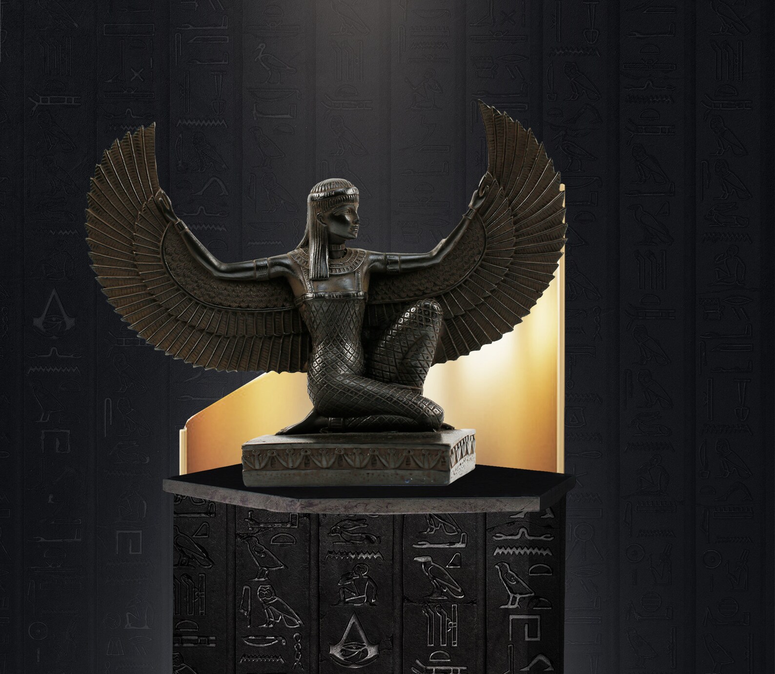 Oude Egyptische GODIN ISIS van liefde en magisch met de Etsy