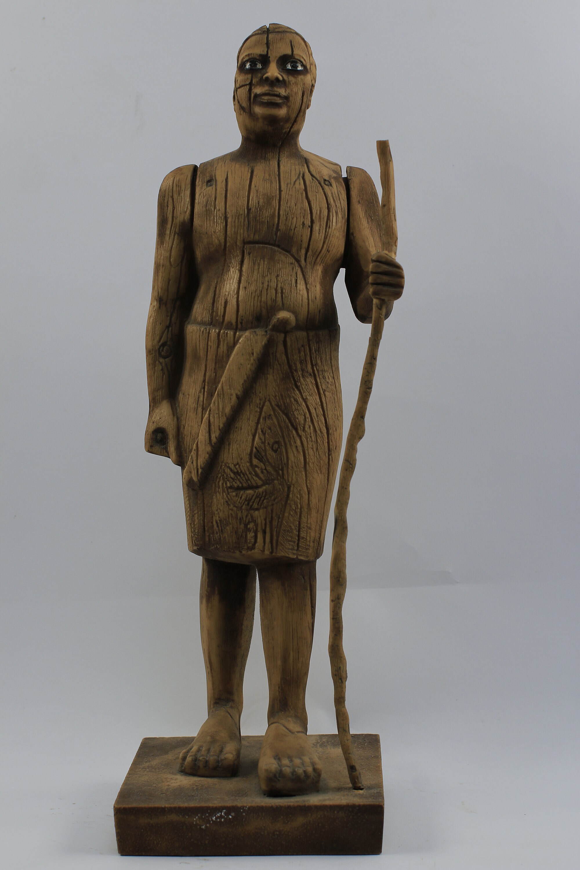 Statue von Ka-aper Kaaper Scheich El-Balad Aus Holz | Etsy