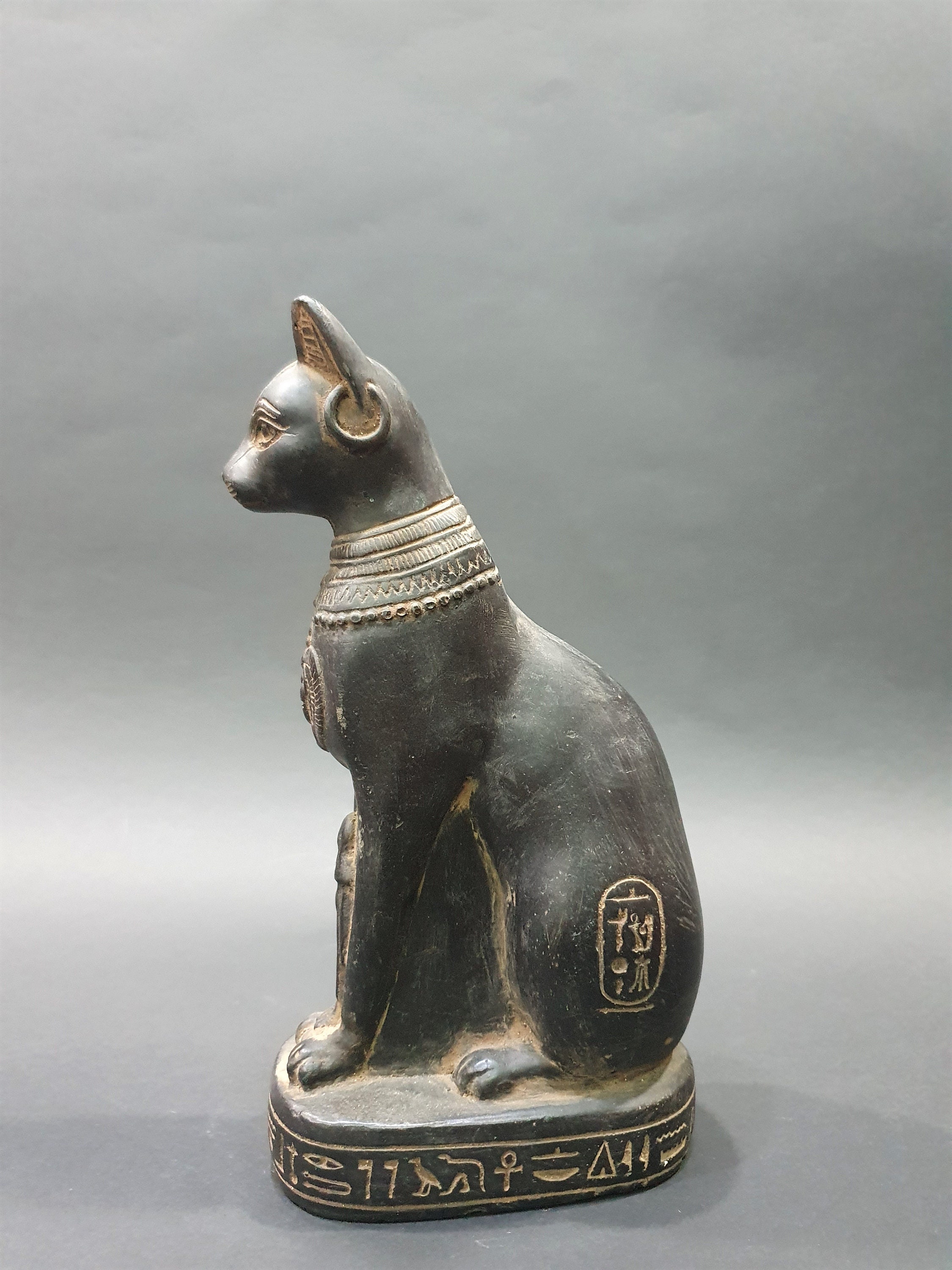 BASTET GODDESS of protection & good luck with eye of HORUS and Etsy