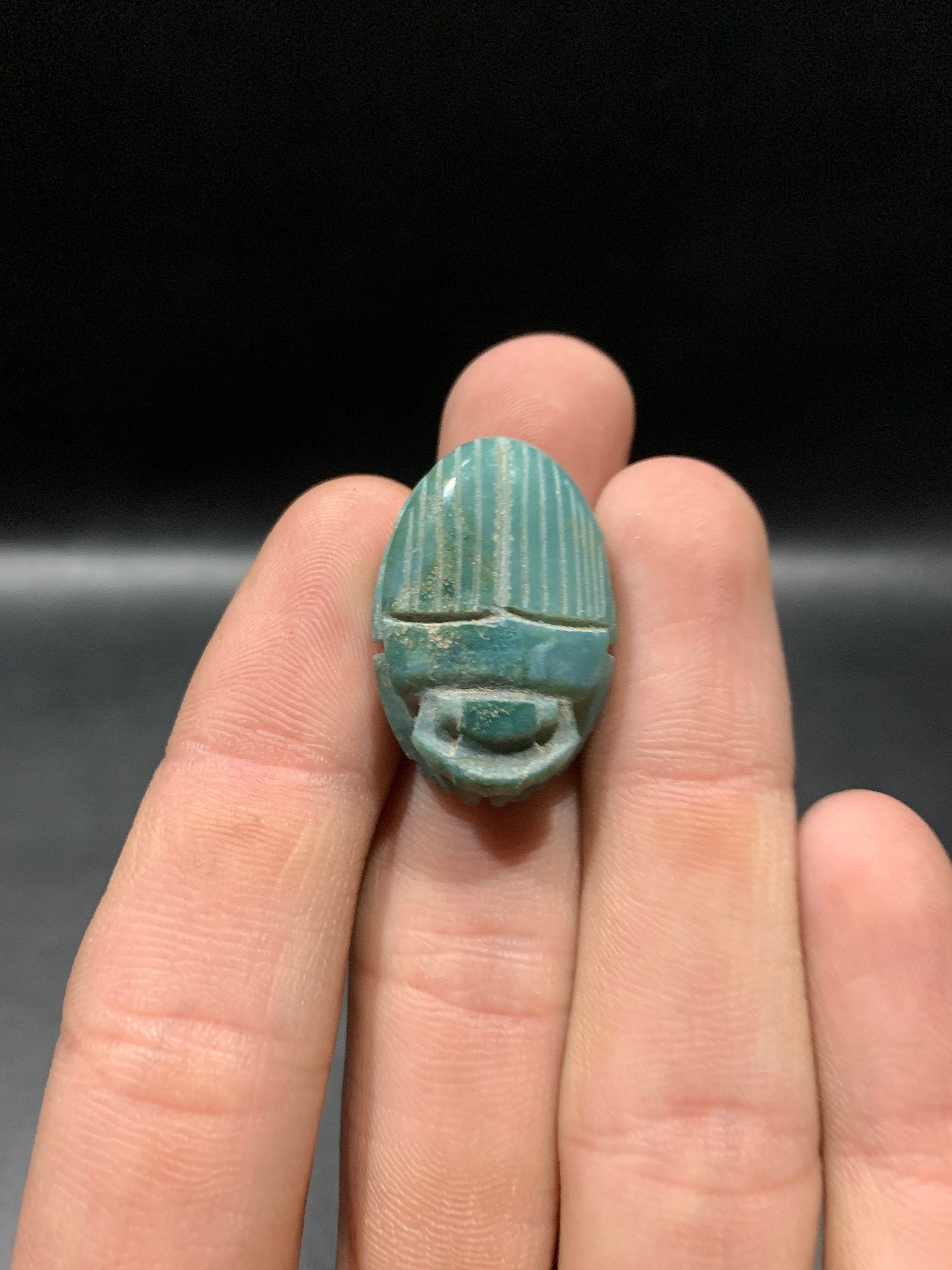 Fantastic Egyptian Scarab Made of Agate Stone With Amazing Etsy