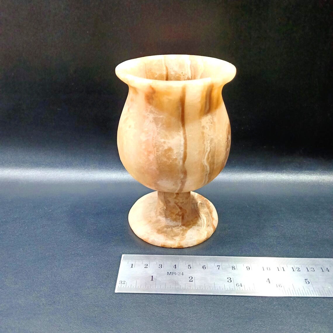 Unique Egyptian Alabaster Vase with amazing colors you can use Etsy