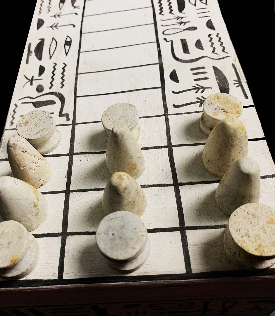 One of A Kind Ancient Egyptian Board Game or Senate Like Etsy
