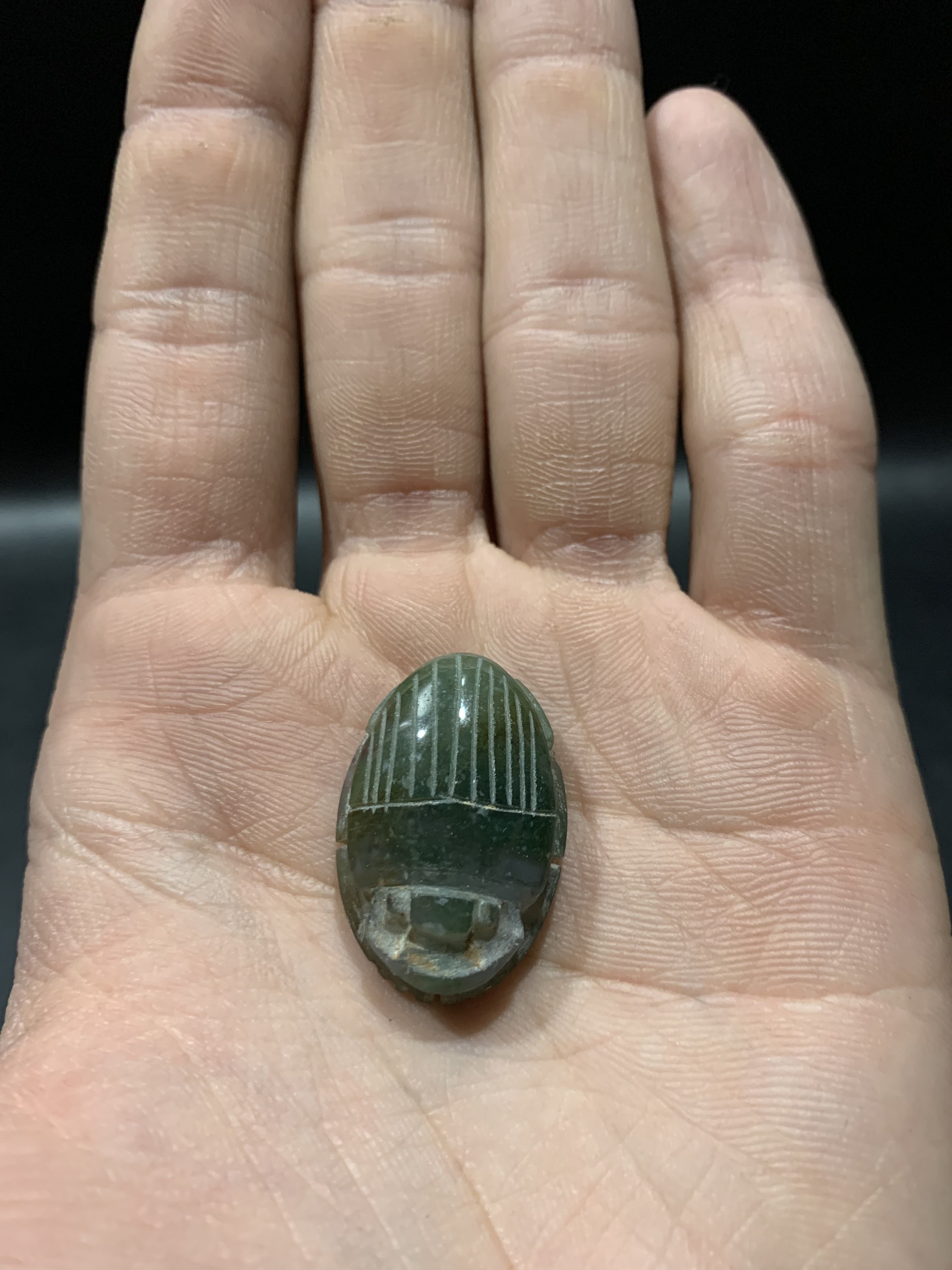 Fantastic Egyptian Scarab made of Agate stone with amazing Etsy