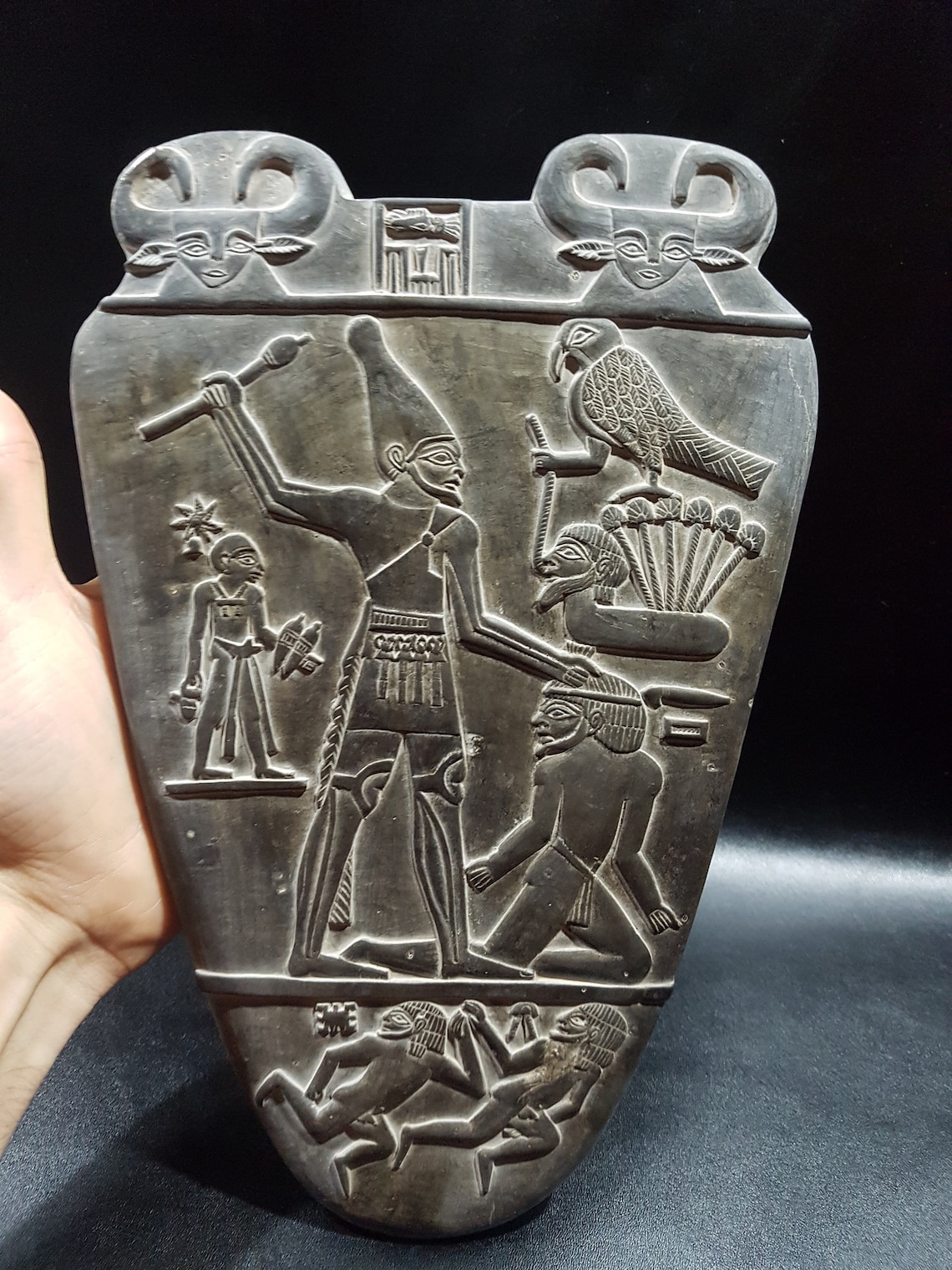 The Narmer Palette the Great Hierakonpolis Palette Made from Etsy