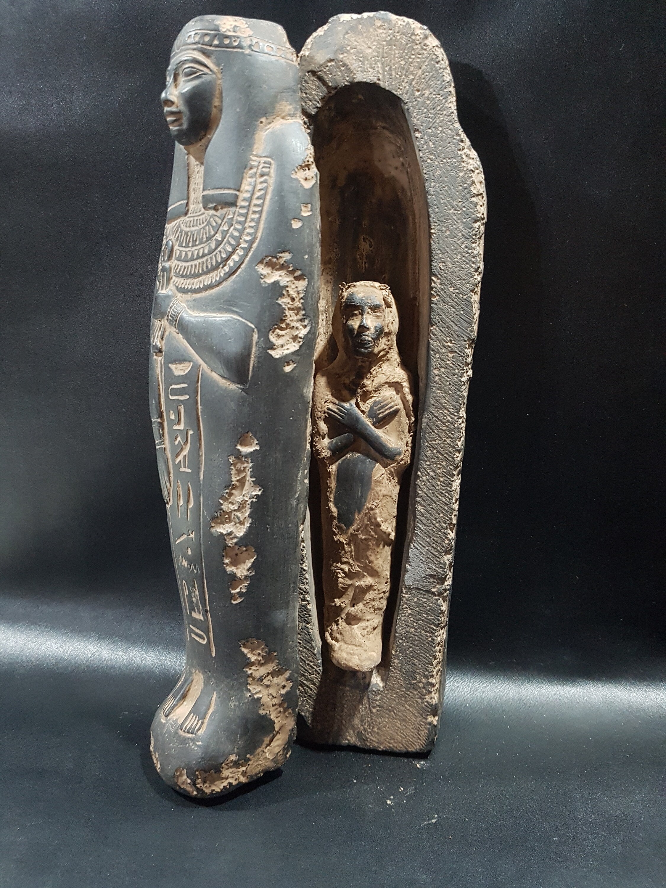 Unique queen HATSHEPSUT coffin decorated with the Egyptian Etsy