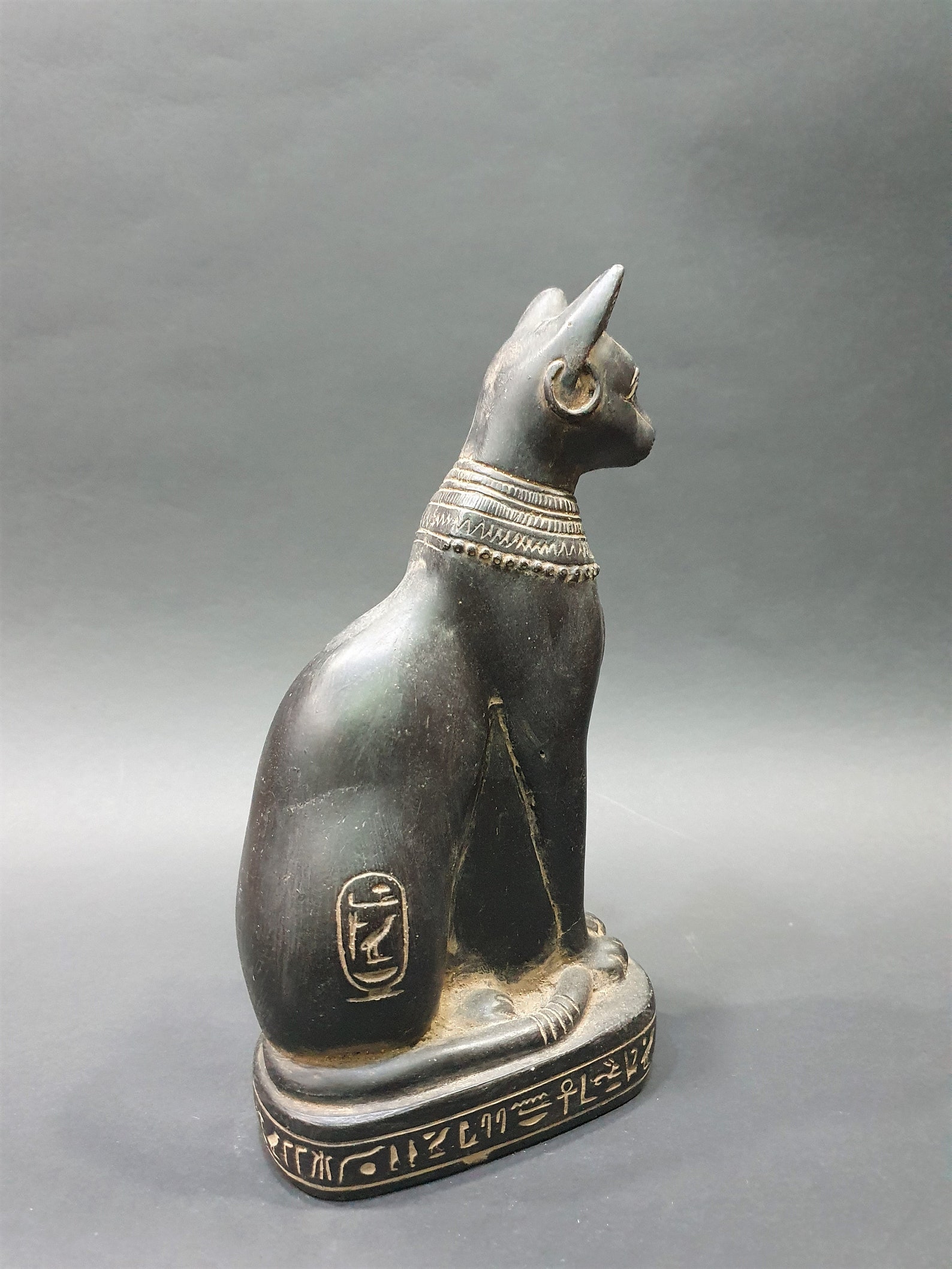 BASTET GODDESS of protection & good luck with the eye of HORUS Etsy
