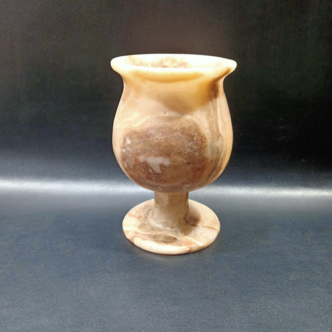 Unique Egyptian Alabaster Vase With Amazing Colors You Can Use Etsy UK
