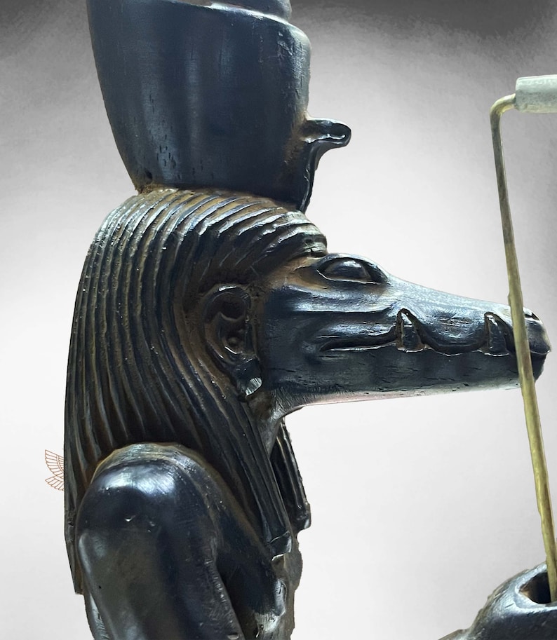 God Sobek Statue Sobek God of the Nile Statue in Ancient Etsy