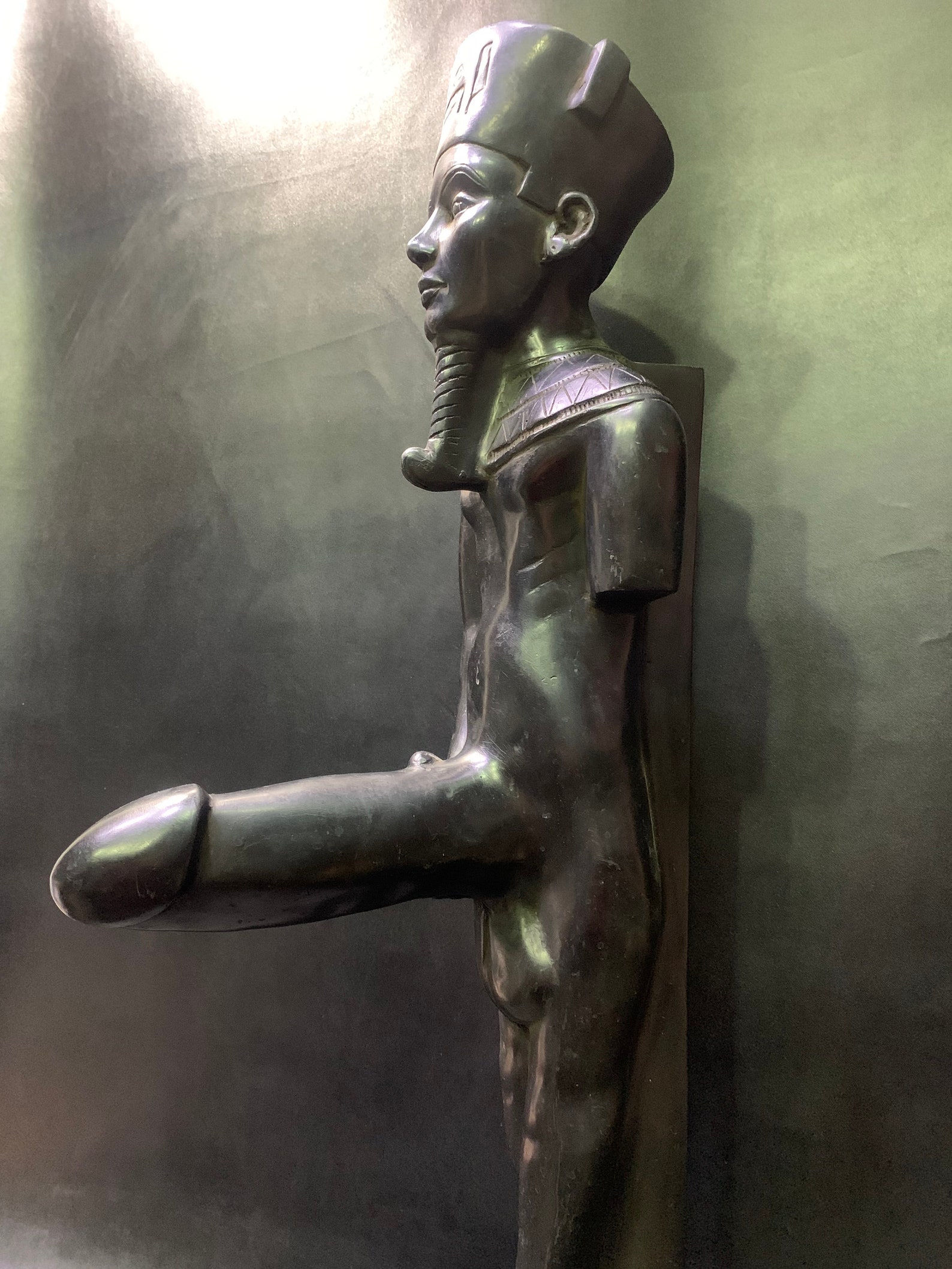 Marvelous large Egyptian God MIN phallic the god of | Etsy