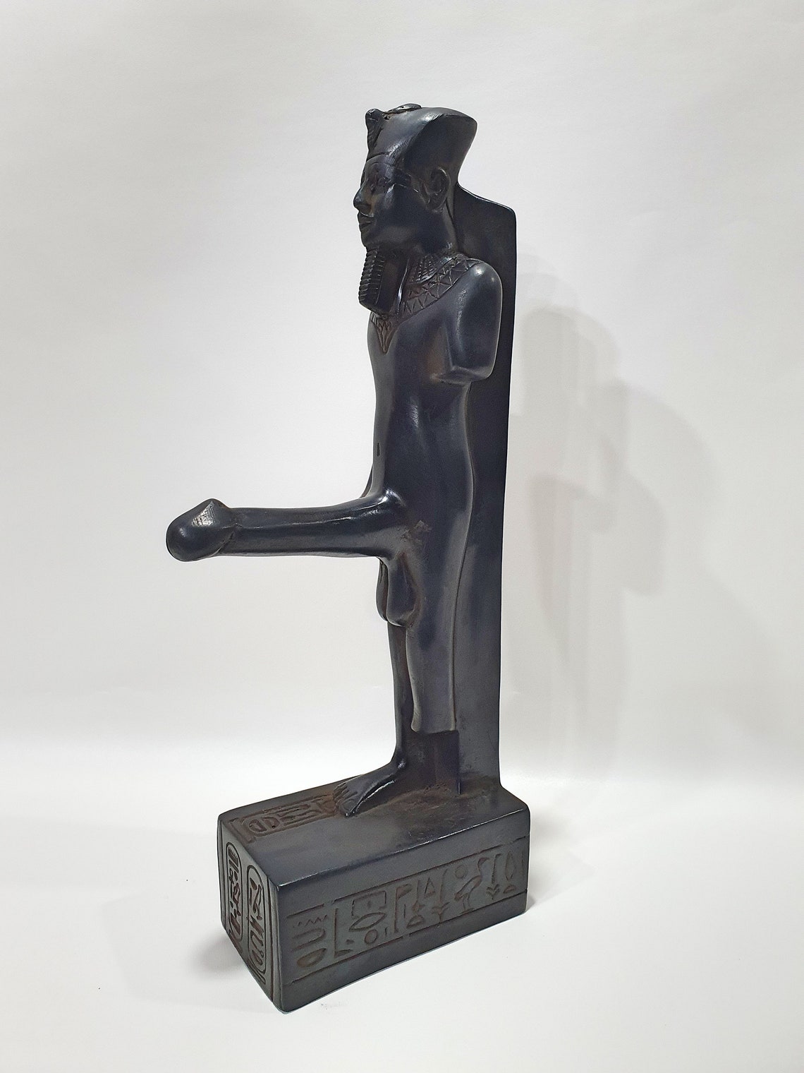 Unique Ancient Egyptian ART God MIN Phallic the God of Etsy