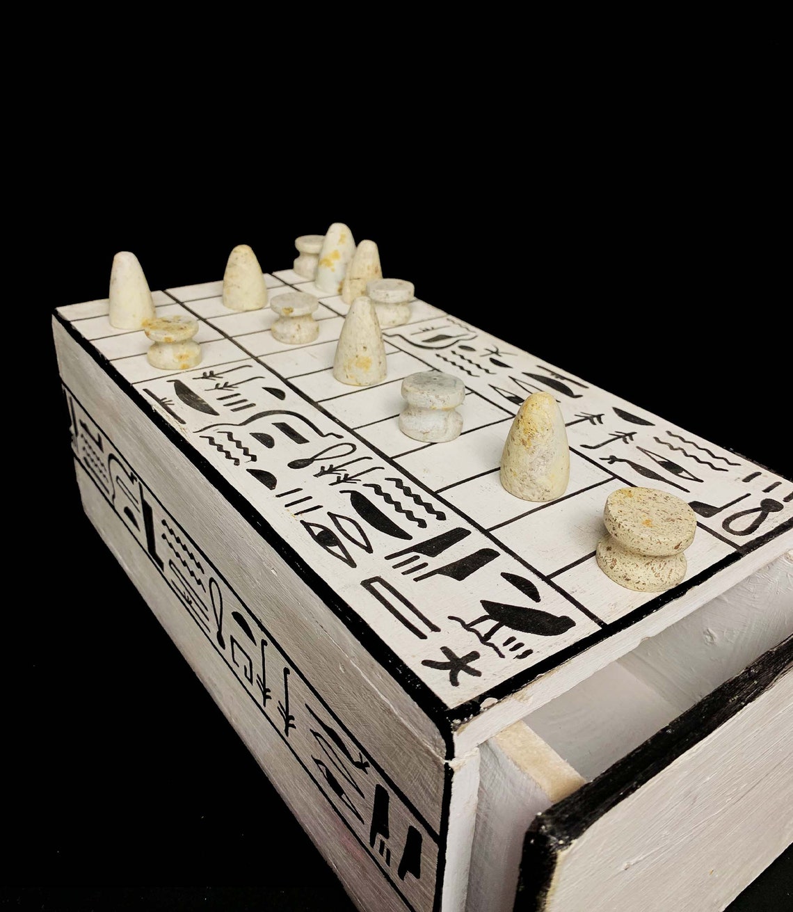 One of A Kind Ancient Egyptian Board Game or Senate Like Etsy