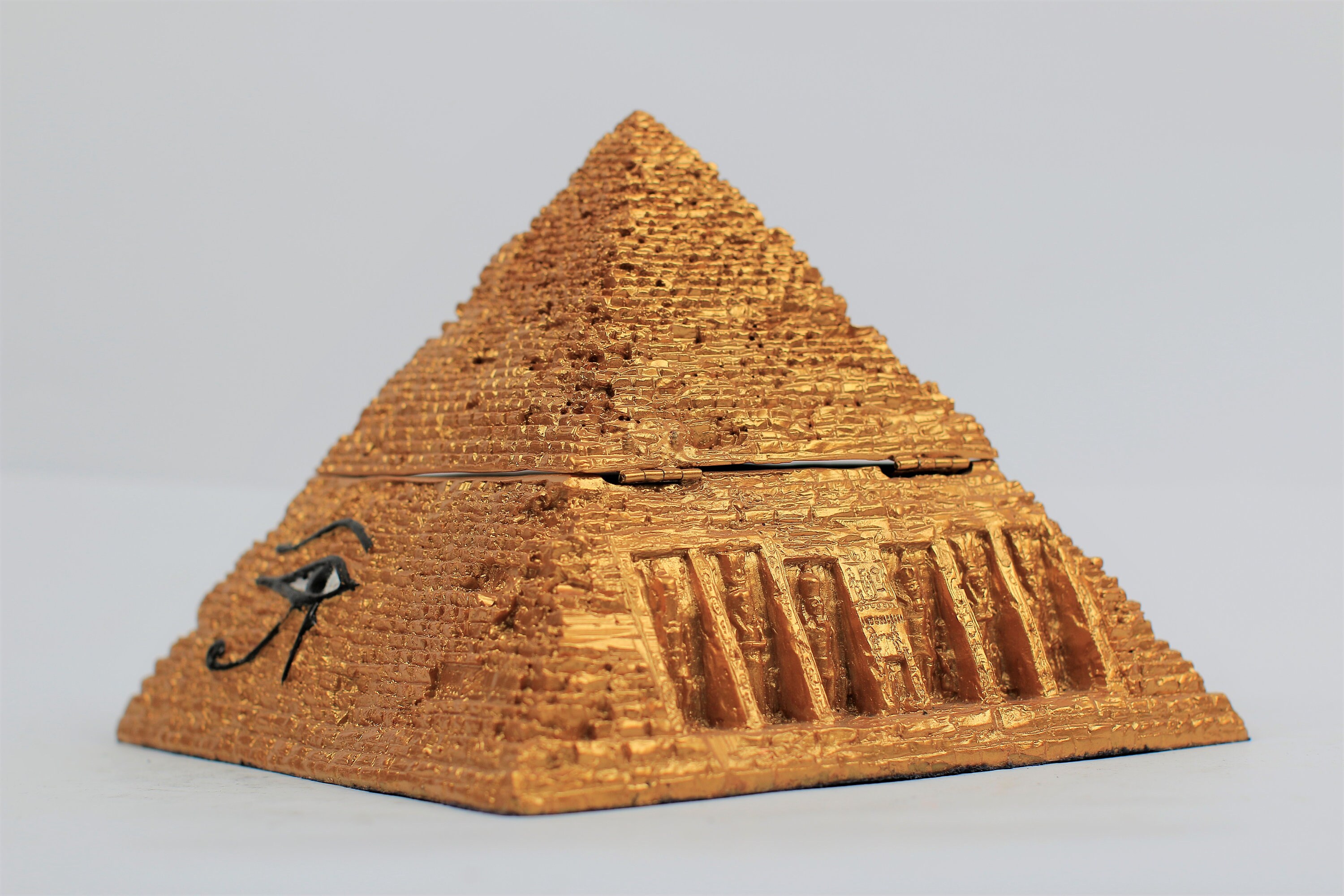 Unique Large Ancient Egyptian pyramid as a jewelry box with Etsy