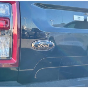 2021-2024 Bronco Sport Emblem Overlay Please read description before purchasing Change the color of the emblems on your Tailgate image 5