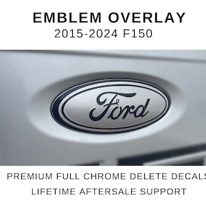 2004- 2014 Single F150 Emblem (Front or Rear)