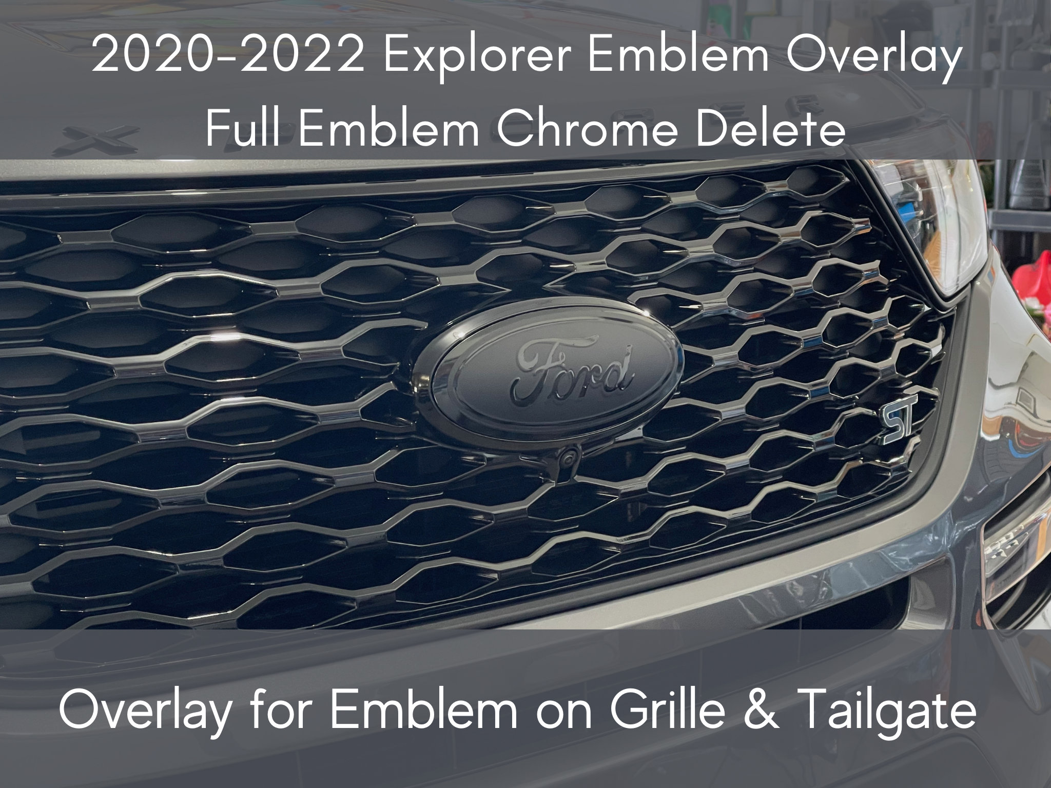 Ford Explorer St 2020 Emblems - Etsy