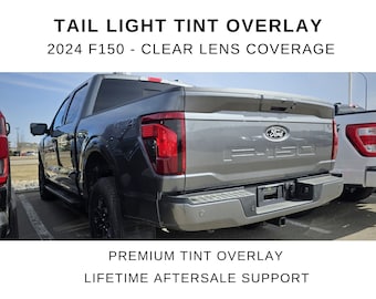 2024 F150 Clear Lens Tail Light Tint | 2024 ONLY | Please read description before purchasing | Tail Light Tint Overlay