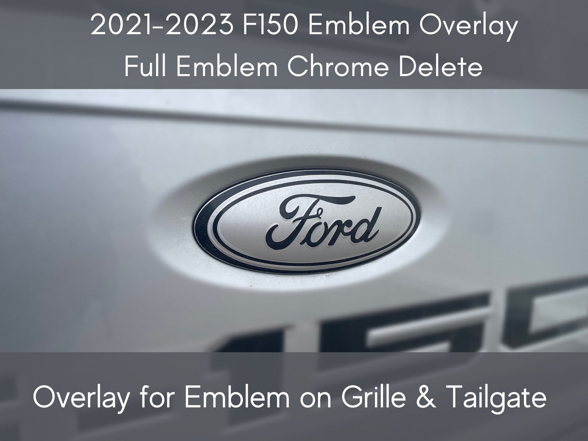 Ford F150 Emblem Overlay Decals Recognized Brands leaderland.academy