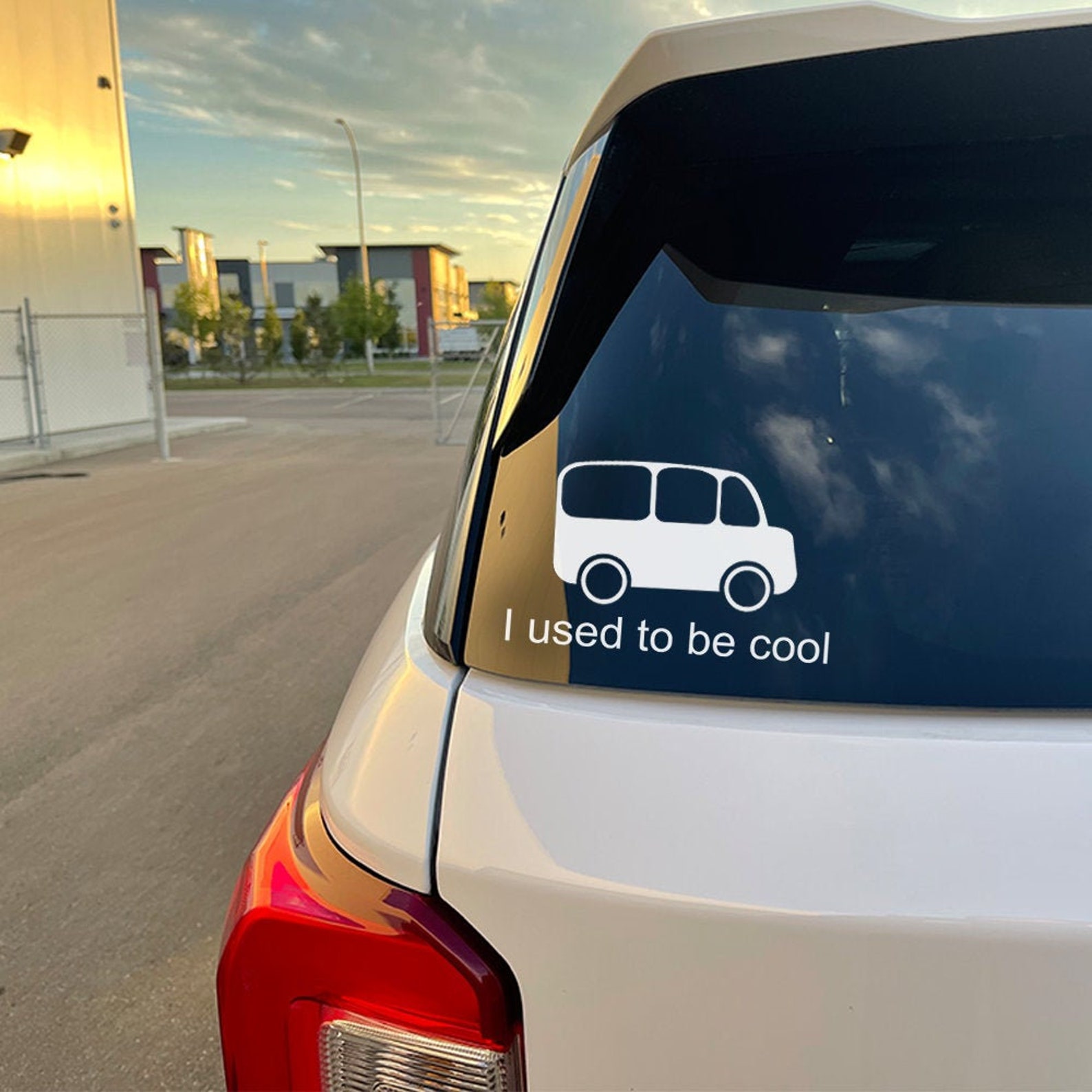 I Used To Be Cool Minivan Decal Funny Family Bumper Sticker Etsy 日本