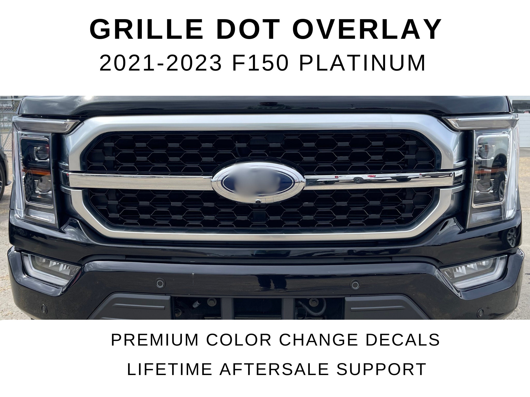 Grille Kit | FORD F-150 PLATINUM 2023 Grille Kit | FORD F-150 PLATINUM 2023