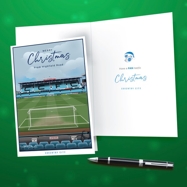 Coventry City Birthday Card Etsy UK