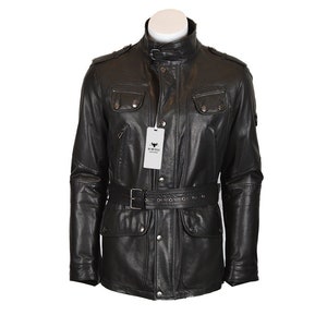 Used belstaff leather jacket cheap