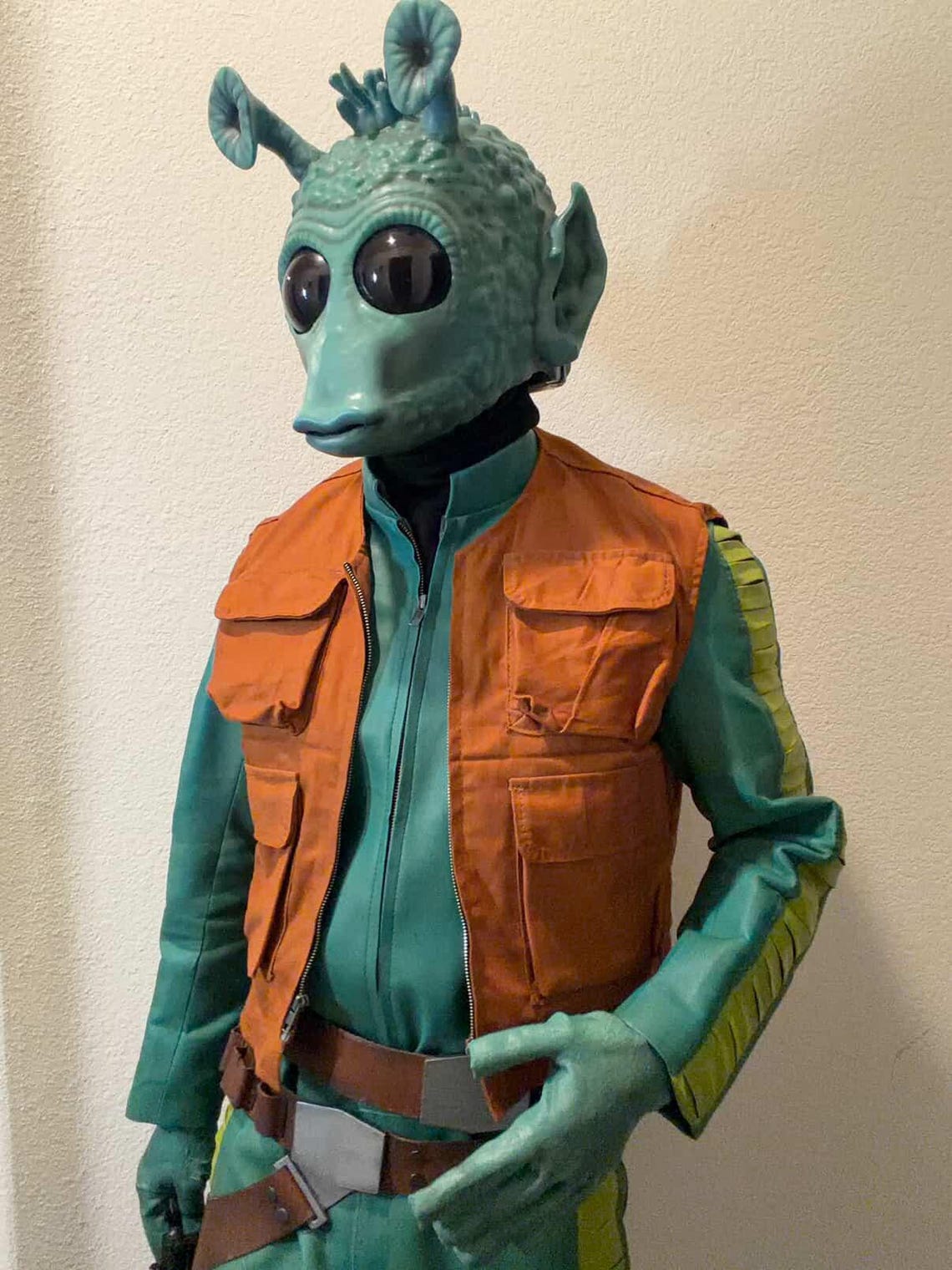 Alien Bounty Hunter Costume Suit | Sci-fi Cantina Outfit | Outer Rim ...