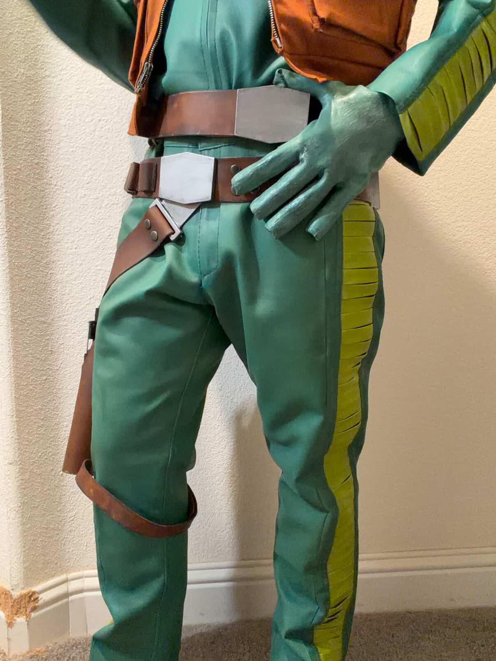 Alien Bounty Hunter Costume Suit | Sci-fi Cantina Outfit | Outer Rim ...