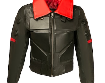 Jackie Welles Cosplay Jacket for Women Handcrafted by Ox and Bulls
