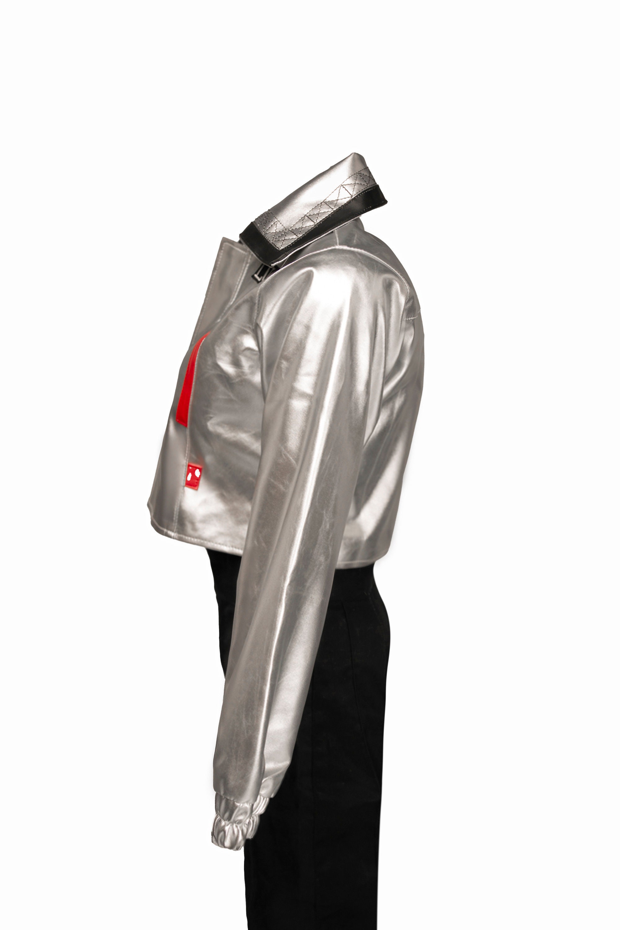 【Grace U】25SS★Lucy Silk Jacket (XS,S,M) Lucy Silk Jacket (Black) - GRACE U