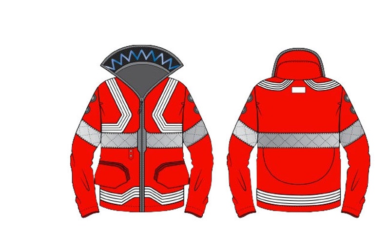 Customizable Cyberpunk Jacket – David Martinez Inspired LED Cosplay, Handmade image 5