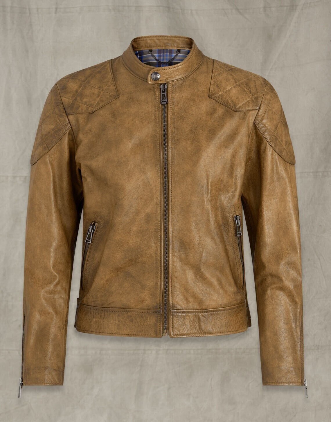 Outlaw Leather Biker Jacket - Etsy
