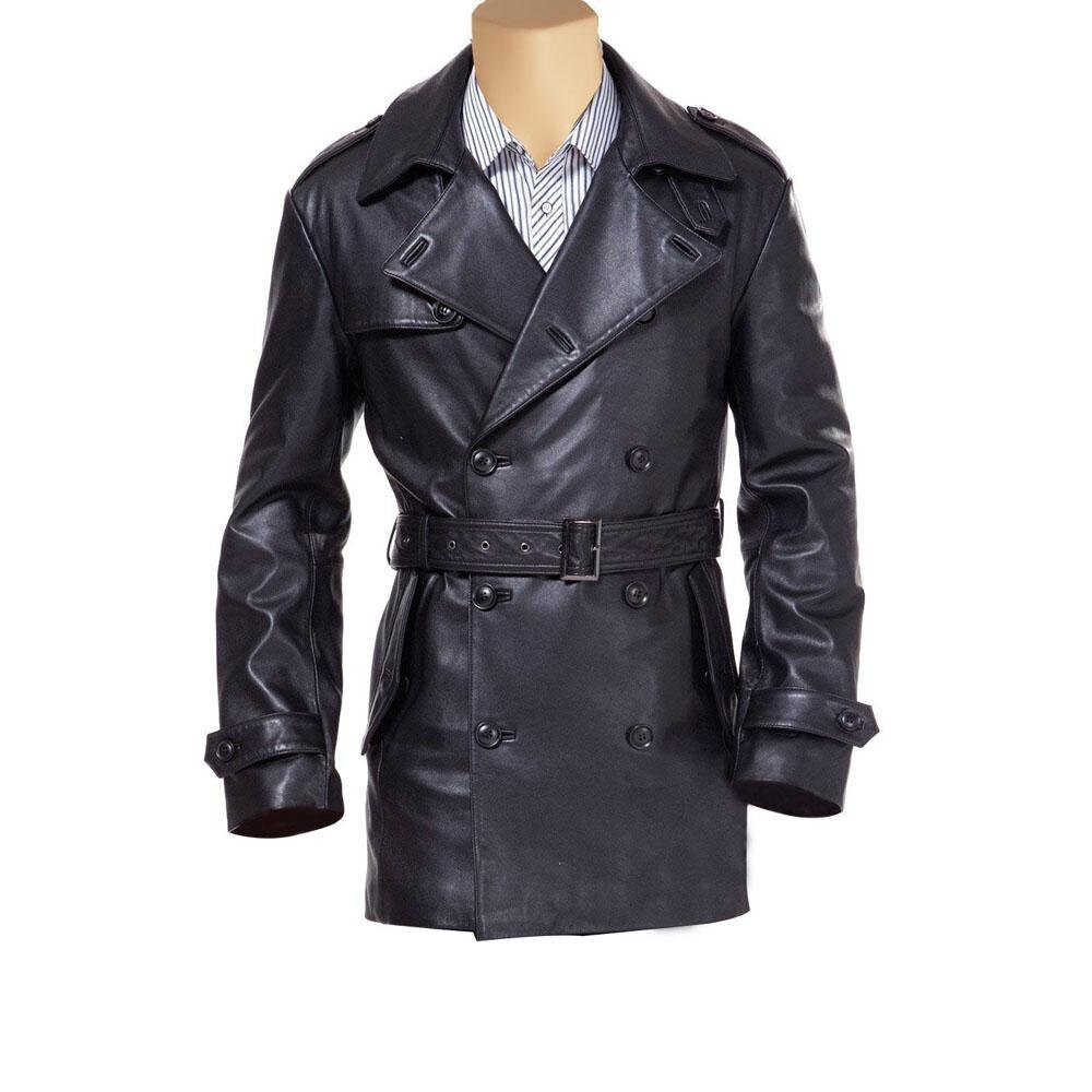 peacoat leather