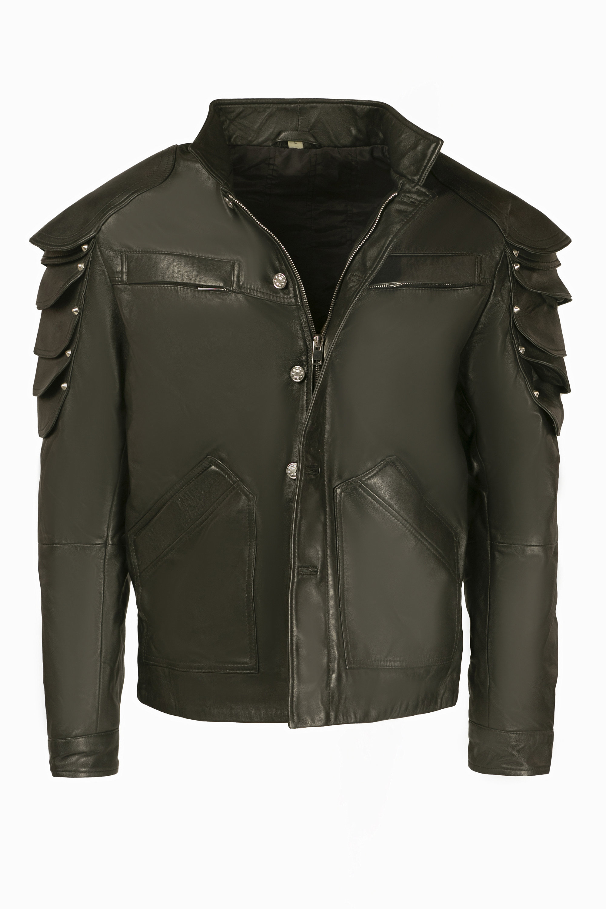 V's Samuraii Wolf School Leather Jacket for Cosplay V's Samuraii Wolf School Leather Jacket for Cosplay