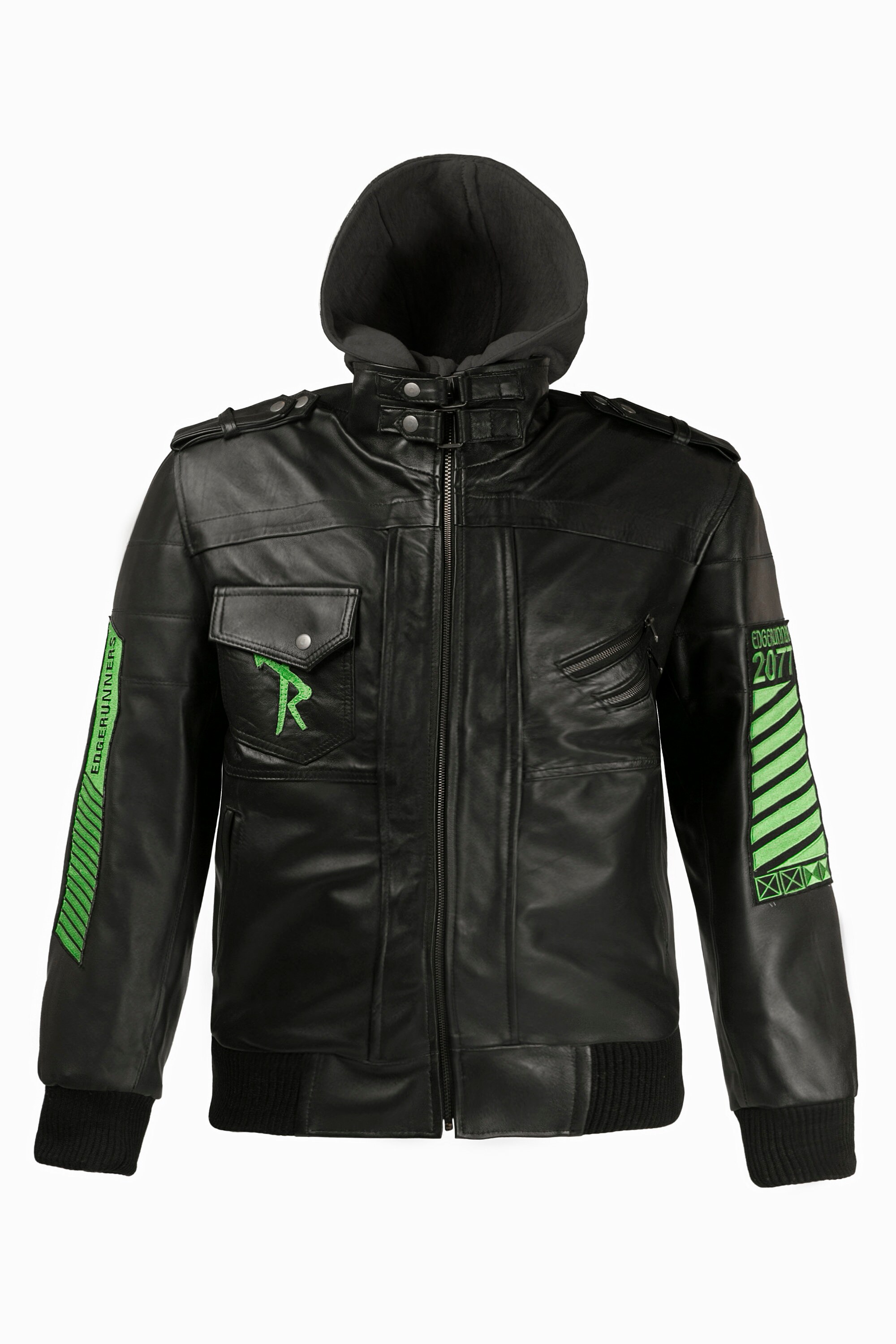 Handmade Edge-runners Samurai 20-77 Bomber Leather Jacket - Etsy Handmade Edge-runners Samurai 20-77 Bomber Leather Jacket - Etsy